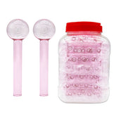 4" Heavy Pink Color Oil Burner 90Pcs Set on Jar